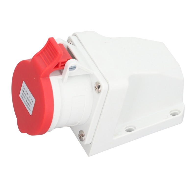 Industrial Connector Electrical 4 Pin 32A 3P+E IP44 Waterproof Dustproof