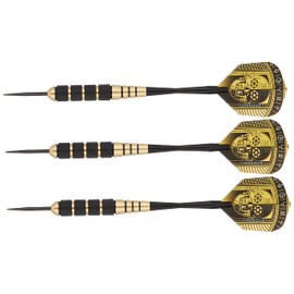 Harrows 59204 Voodoo Brass Steel Tip Dart (25-Gram), Black