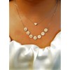 Layered Gold Chain Necklace for Women Dainty 14k Gold Heart