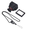 Hoodman for LCD, Durable 3.2inch LCD Viewfinder 3X Magnifier Accessory