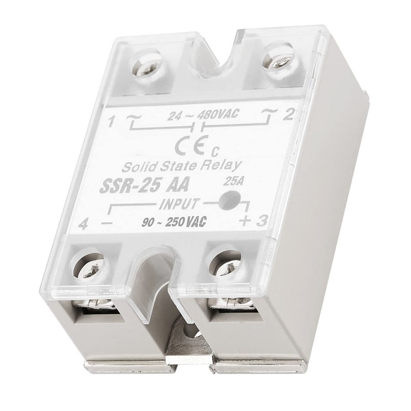 Jadeshay Solid State Relay SSR25 AA 25 A SSR AC-AC