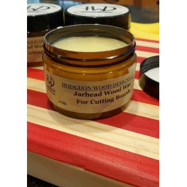 Hodgdon Wood Designs llc Jarhead Cutting Board and Butcher Block Conditioning Wax 4oz