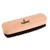 biped Z2345 beech wood shoe brush with natural bristles for