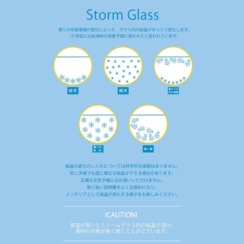 Moomin Storm Glass Round 152-333231