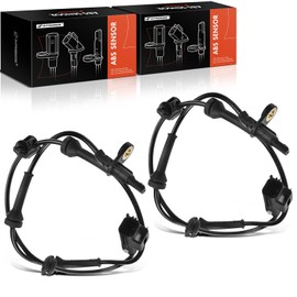 A-Premium ABS Wheel Speed Sensor Compatible with Land Rover Models - LR2 2008 2009 2010 2011 2012 - Rear Driver and Passenger Side, 2-PC Set, Replace# LR001057, LR039934