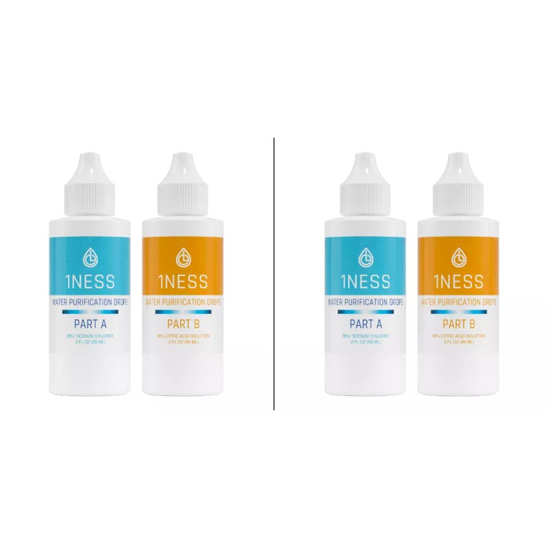 1ness 2pk - 1ness Water Treatment Drops - BPA-Free Plastic