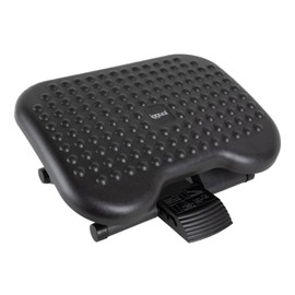 iggual RP3 Healthy Black Ergonomic Footrest Adjustable Height and Tilt Height Max 17cm 0° to 30° Tilt Support Area (46 x 34cm)