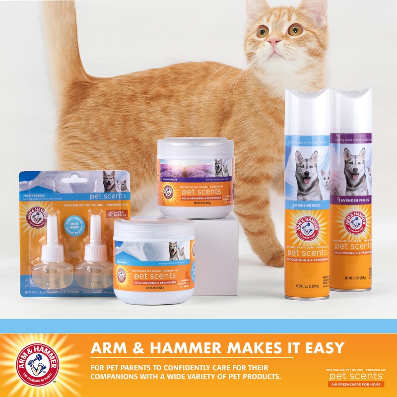 Arm & Hammer Pet Scents Gel Odor Eliminator - Fresh
