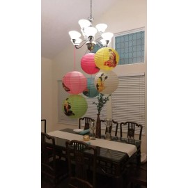 THY COLLECTIBLES Oriental Chinese Japanese Festival Party Celebration Home Decor Lantern Geisha