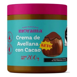 Crema Morama de Avellana con Cacao Keto 200g                                                                                                          