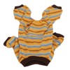 Striped Dog Pajamas Soft Stretchy Warm 4 Legged Puppy Jumpsuit