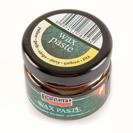 Pentart Wax Paste 20 ml Yellow, one