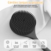 Set de 4 Cepillos Corporales de Silicona para Baño:Cepillo de
