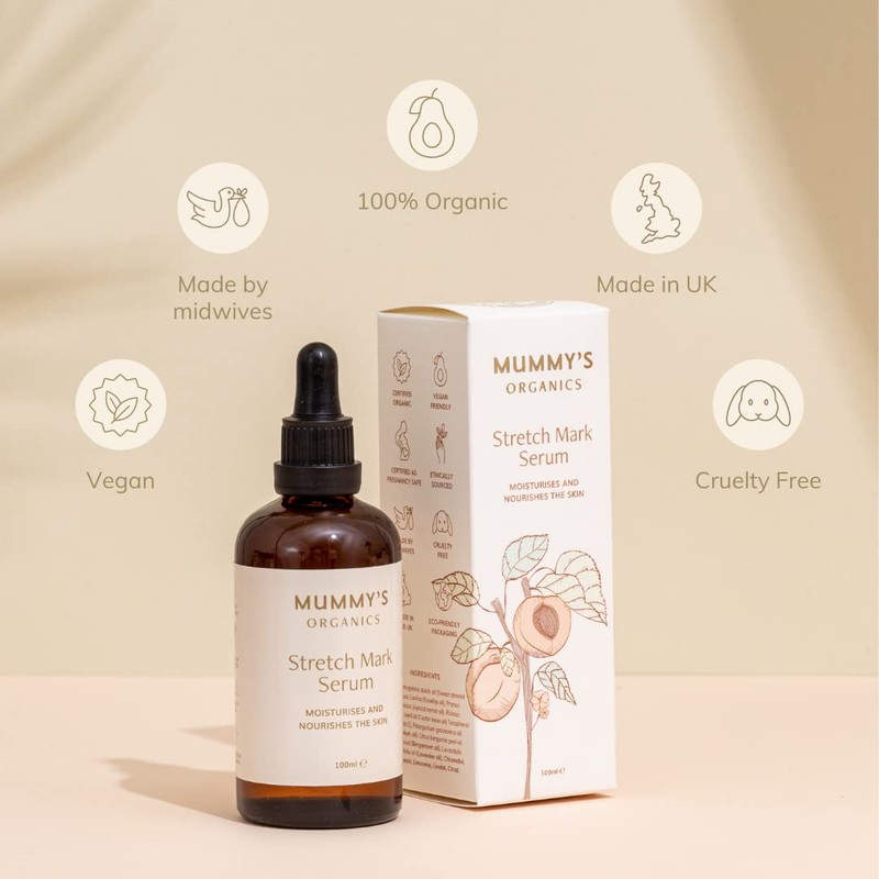 Organic Stretch Mark oil - Award winning Organic Stretch Mark