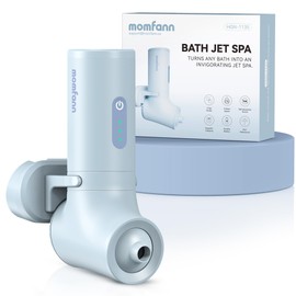 MOMFANN Bath Jets for Tub, Portable Jet Spa for Bathtub, Bubble/Jet Mode, 3-Level Adjustable, Idea Gift Bath Spa for Gifts for Women (Blue Blue)