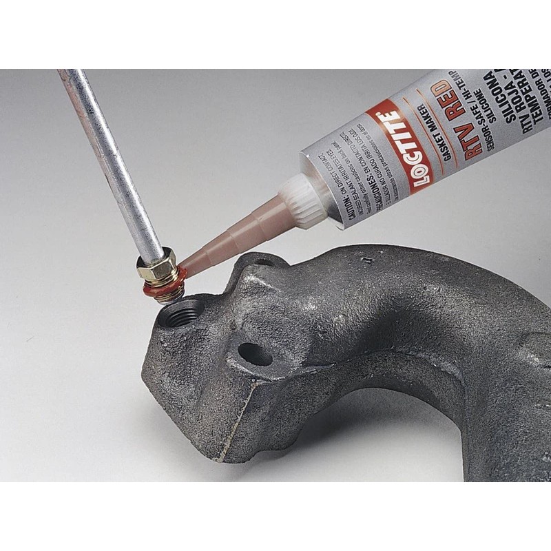 Loctite 37469 Red Hi-Temp Sensor-Safe RTV Silicone Tube - 80