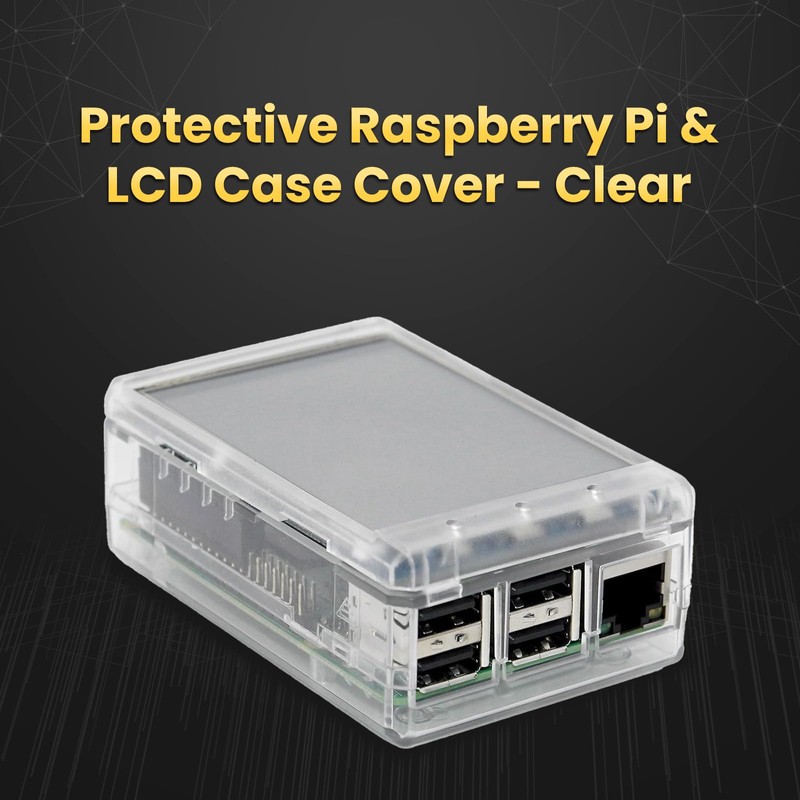 sb components 3.2" TFT LCD Transparent Case for Raspberry Pi