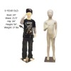 Children's Fully Flexible Body Dress Form Kid's Mannequin (9 Year