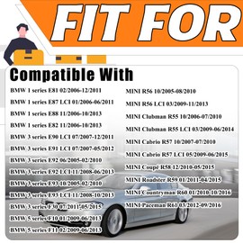 LEVANLIGHT 1PCS Intake Pressure Sensor Brake Servo Pressure Sensor Replace for 1 3 5 7 Series E81 E87 E90 F10 MINI R55 R56 Replace#34336786746, 6786746, 6875605, 34336786746, 6786746-01, 678674601