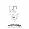 Mextronic VDE Socket G9 190-230 V 12.5 cm (Pack of