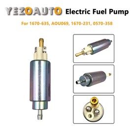 Yezoauto Fuel Pump for Arctic Cat EXT 580 93-98 / Pantera 580 93-98 / Wildcat 700 92-96 / ZR500 ZR580 ZR600 95-00 / ZL500 ZL600 99-00 / Powder Special 500 600 98-00 Replacing OE# 1670-635 AOU069