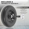 AR-PRO 4.80/4.00-8" Flat Free Tire and Wheel - 14.5" Solid
