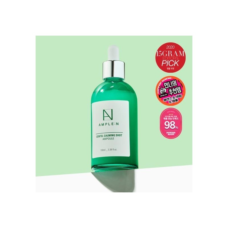 [Sensitive Skin Soothing] Ampoule & Centel Calming Shot Cica Soothing