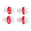 Chicken Feeder Rain Proof Poultry Feeder Port Gravity Feed Kit