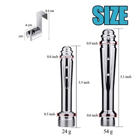 Enema Syringe Set, Enemator Cleaning Shower for Men and Women, Hand Shower, Bidet for Pregnant Women, 59 Inch Shower Hose