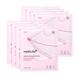 Medicube Salmon PDRN Pink Collagen Gel Mask 8pcs / 메디큐브 연어 PDRN 핑크 콜라겐 겔 마스크 8매입