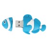 Cartoon U Disk Blue Clownfish Appearance High Speed Bulk Storage