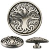 Hoppe & Masztalerz 3 St. Celtic Concho Schraubzierniete, Zierniete, Schraubniete,