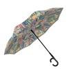 RainCaper Frank Lloyd Wright Reverse Inverted Windproof Reverse Opening Upside