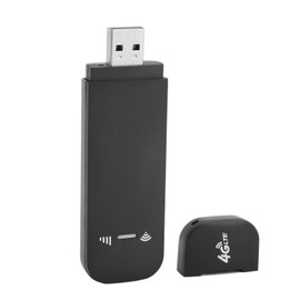 Mobile WiFi Hotspot 4G LTE 150Mbps USB Portable WiFi Router with SIM Card Slot for Outdoor Travel Black