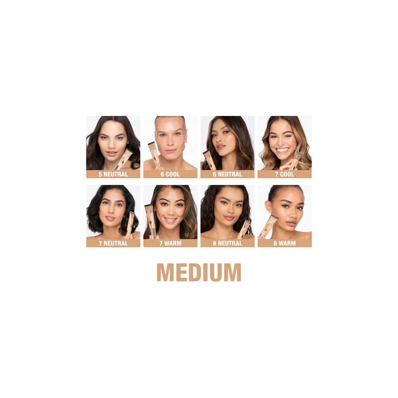 Base Charlotte Tilbury Beautiful Skin Cobertura Media Tono 07 Neutral