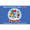 Advent Calendar 2024 The Original Smurfs Advent Calendar. Cartoon Collectable