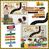 Honoson 71 Pcs Construction Bulletin Board Decorations Road to Success