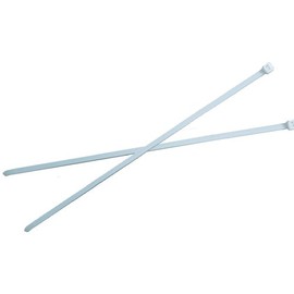 Burndy CT30125C Unirap Nylon 6/6 Standard Cable Tie, 0.14" Width, 6" Length, 1.25" Bundle Diameter, 30 lbs Tensile Strength (Pack of 100)