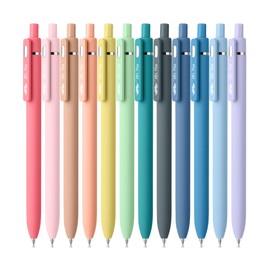 Mr. Pen- Retractable Cute Gel Pens for Journaling, 12 Pack, Assorted Color, 0.7 mm, Pastel Barrels, Smooth Writing Aesthetic Pens for Women