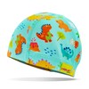 Gorro de natación para niños, tela de elastano suave y