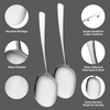 Set of 2 Serving Spoons, Large Spoons, Stainless Steel Spoons,