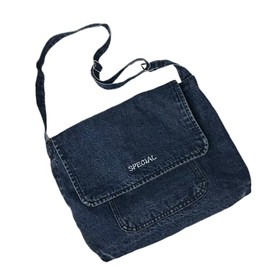 PACKOVE Shoulder Bag for Women, School Bag, Denim Shoulder Bag, Carry Bags for Women, Shoulder Bag for Women, Handbag, Women's Purses, Shoulder Bag, Women's Shoulder Bag, blue, 30*9*25cm