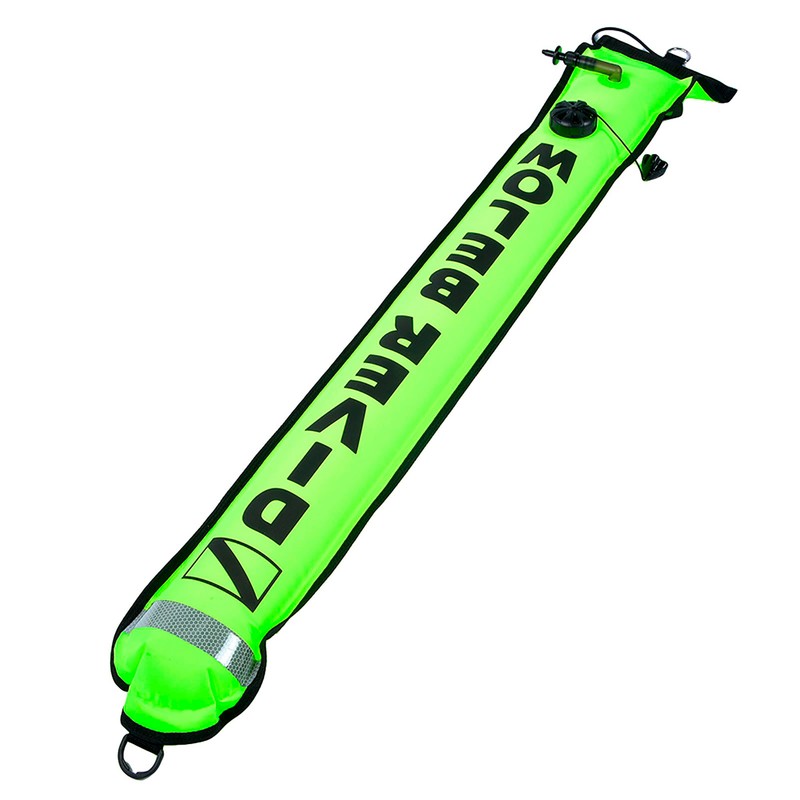 4FT High Visibility Inflatable Scuba Diving SMB Surface Signal Marker