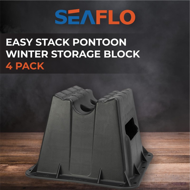 SEAFLO Pontoon Storage Blocks - Heavy Duty, Stackable & Weather