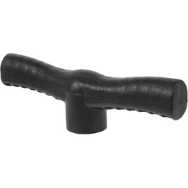 Manija de Bomba de Inflado Ergonómica, Plástico Negro Resistente
