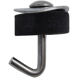 DAIDOHANT 37592 Stainless Steel Quick Detach Hooks, Corrugated Board Hooks, Silver, Nominal Diameter: 1.2 inches (3.0 cm) x Length: 1.0 inches (25 mm), Pack of 100