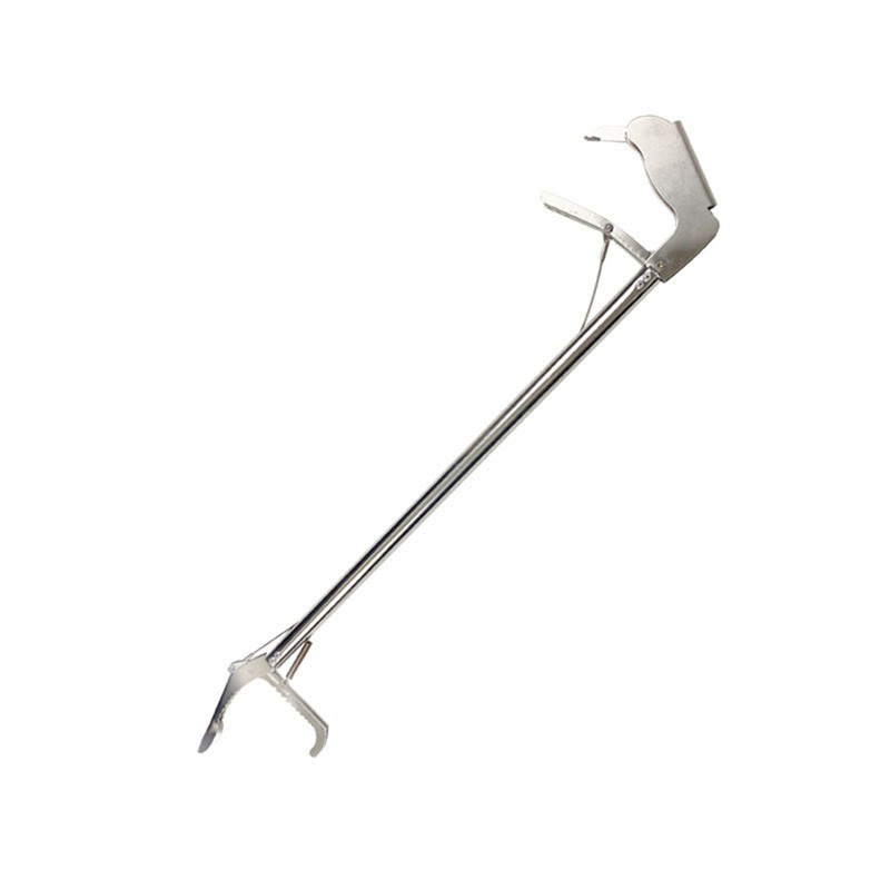 Stainless Steel Snake Grabber Thickened Elongated Collapsible Snake Tongs with