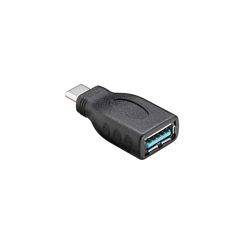 Goobay 45395 USB-C to USB A 3.0 Adapter, Black