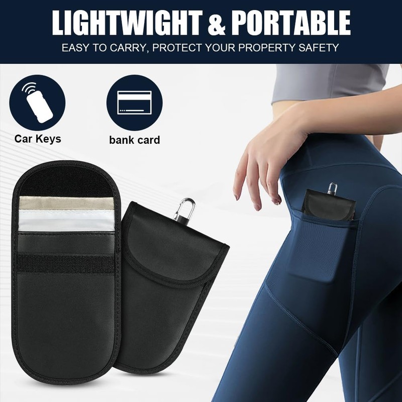 URAQT Keyless Go Protection Car Key Box, Faraday Box &