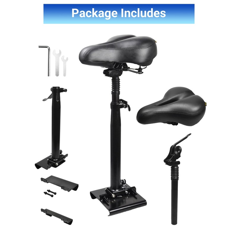 KALLAK Electric Scooter Seat Suitable Only for Curved Edge Deck